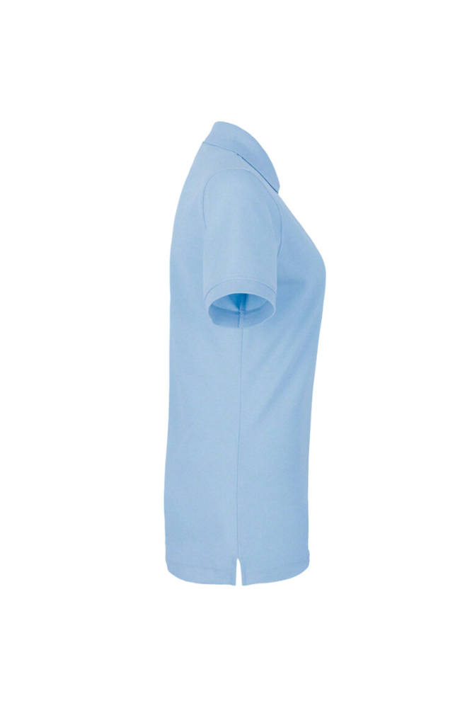 HAKRO Damen Poloshirt MIKRALINAR®, eisblau, 4XL