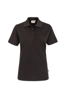 HAKRO Damen Poloshirt MIKRALINAR®, schokolade, 3XL