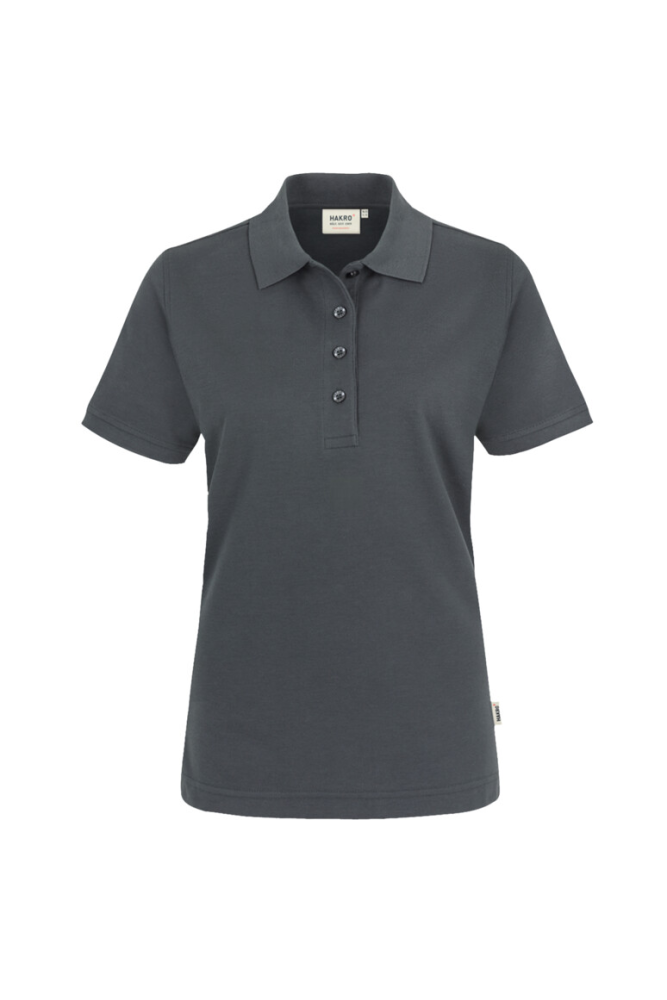 HAKRO Damen Poloshirt MIKRALINAR®, anthrazit, XL
