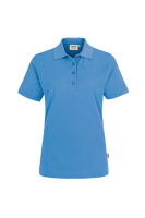 HAKRO Damen Poloshirt MIKRALINAR®, malibublau, L