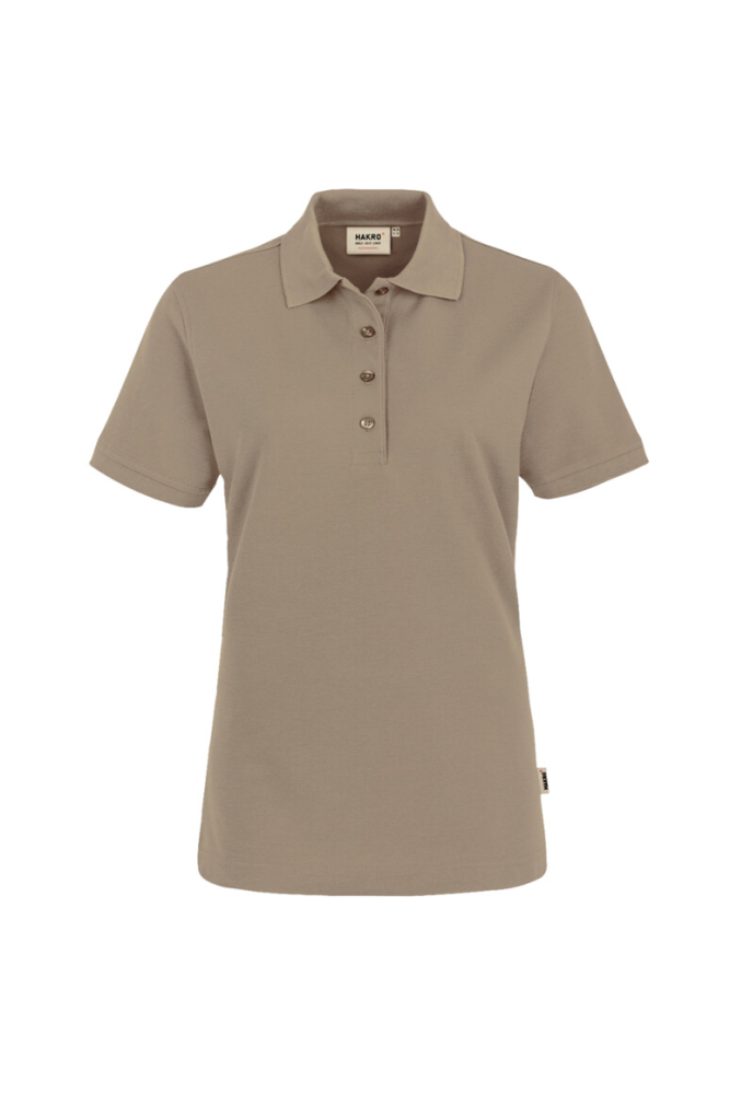 HAKRO Damen Poloshirt MIKRALINAR®, khaki, M