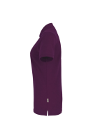 HAKRO Damen Poloshirt MIKRALINAR®, aubergine, M