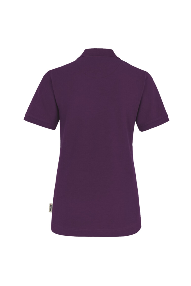 HAKRO Damen Poloshirt MIKRALINAR®, aubergine, M