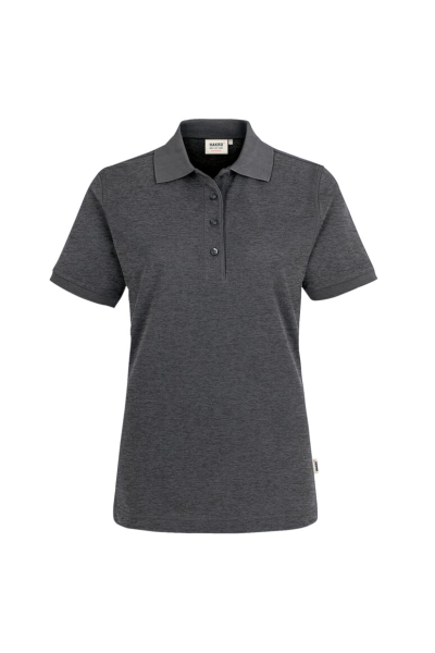 HAKRO Damen Poloshirt MIKRALINAR®, anthrazit meliert