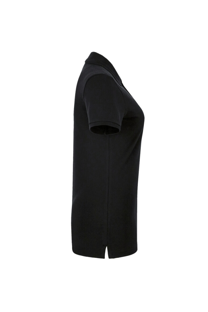 HAKRO Damen Poloshirt Stretch, schwarz, S