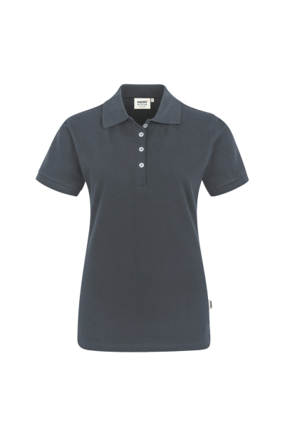 HAKRO Damen Poloshirt Stretch, anthrazit