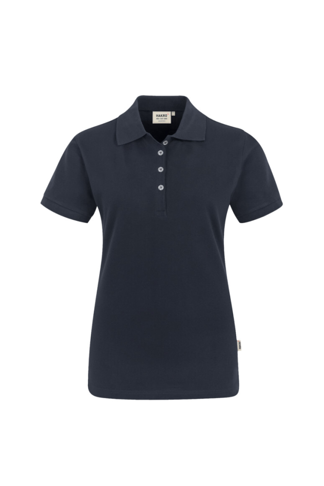 HAKRO Damen Poloshirt Stretch, tinte, M