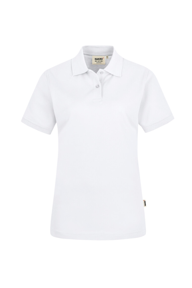 HAKRO Damen Poloshirt Top, weiss, 5XL