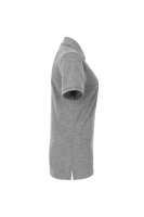 HAKRO Damen Poloshirt Top, grau meliert, L