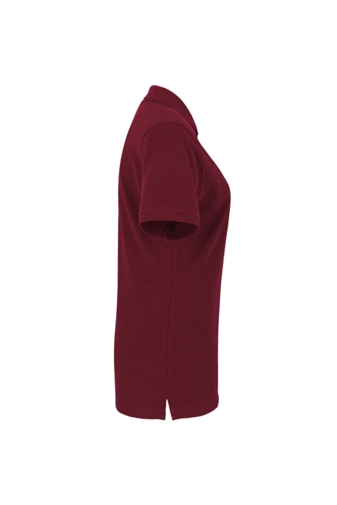 HAKRO Damen Poloshirt Top, weinrot, M