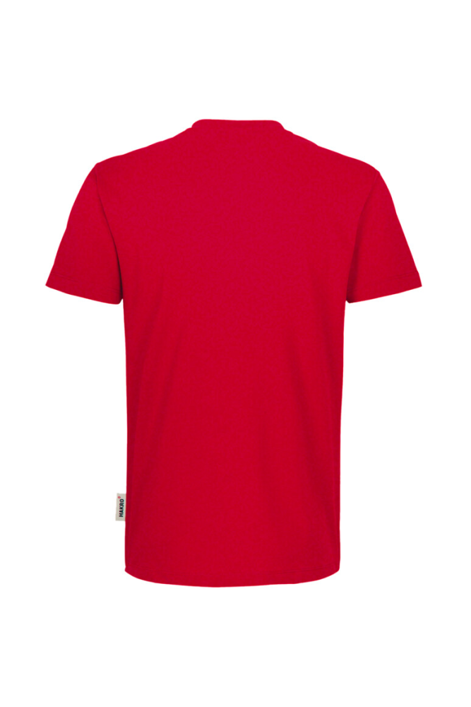 HAKRO V-Shirt Classic, rot, 2XL