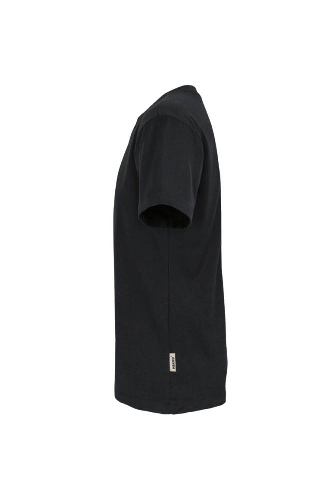 HAKRO V-Shirt Classic, schwarz, L