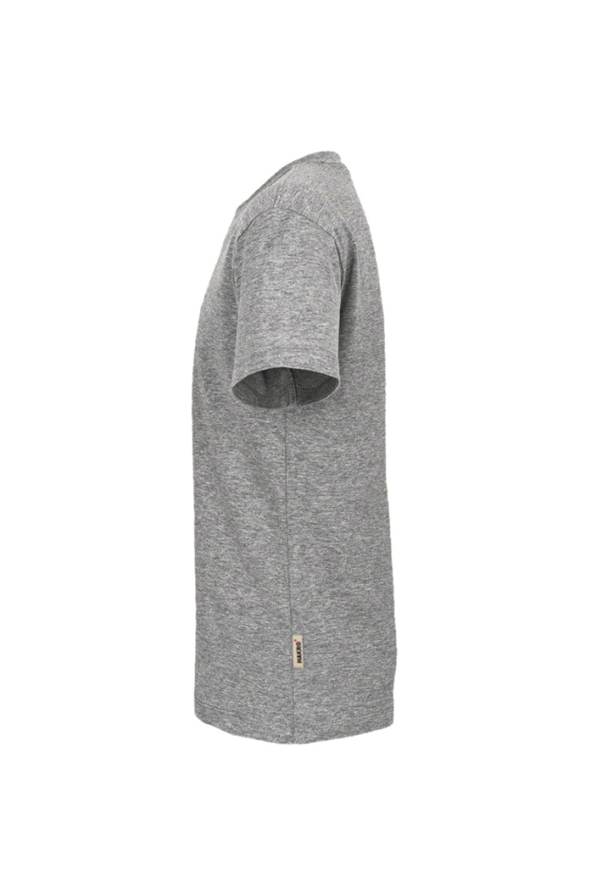 HAKRO V-Shirt Classic, grau meliert, 2XL