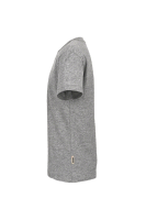 HAKRO V-Shirt Classic, grau meliert, 2XL