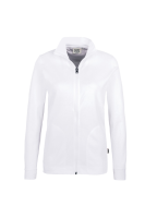 HAKRO Damen Interlockjacke, weiss