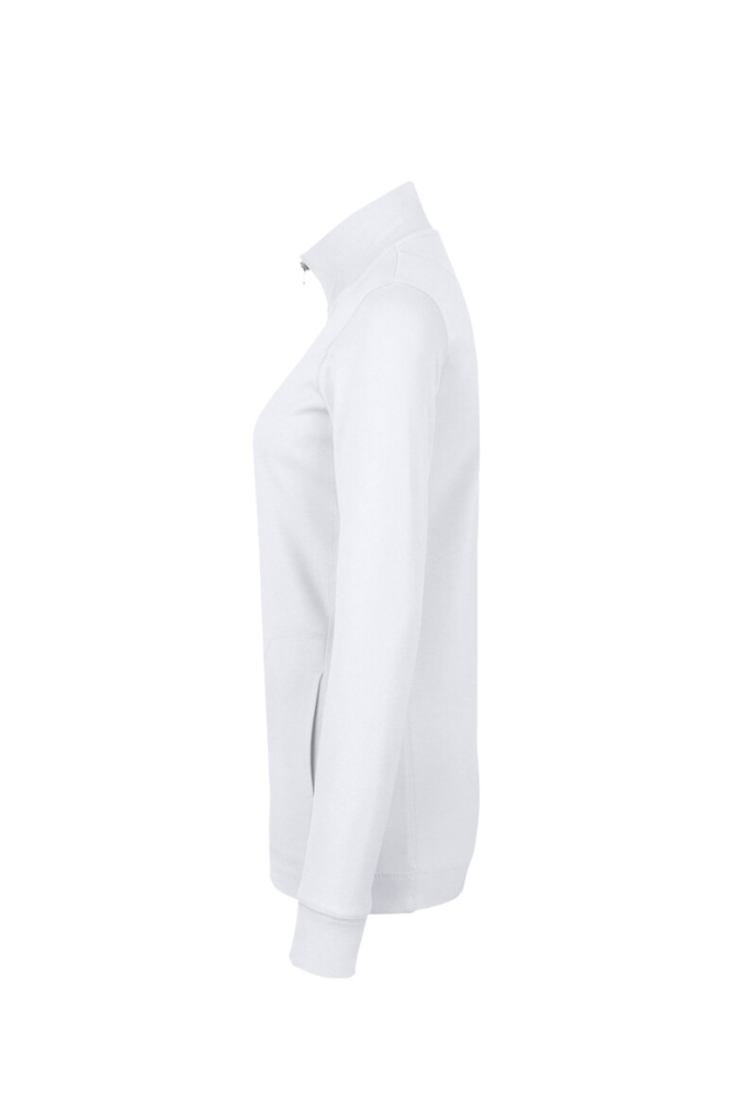 HAKRO Damen Interlockjacke, weiss