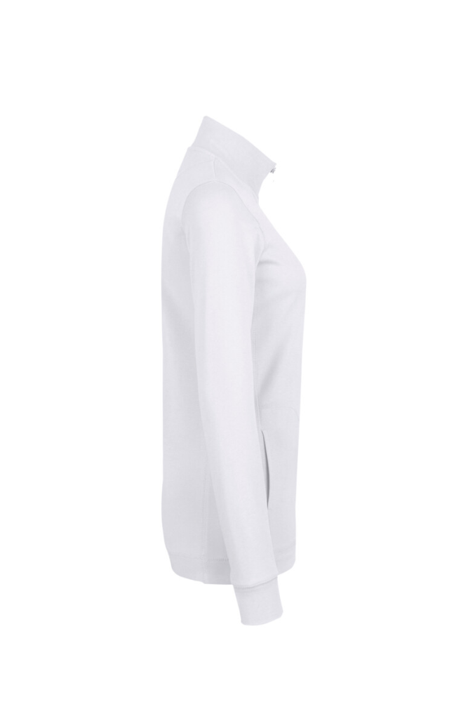 HAKRO Damen Interlockjacke, weiss