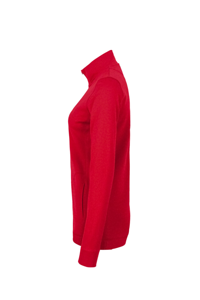 HAKRO Damen Interlockjacke, rot, 2XL