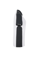 HAKRO Damen Poloshirt Contrast MIKRALINAR®, weiss/anthrazit, S