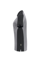 HAKRO Damen Poloshirt Contrast MIKRALINAR®, titan/anthrazit, L