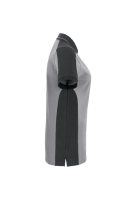 HAKRO Damen Poloshirt Contrast MIKRALINAR®, titan/anthrazit, L