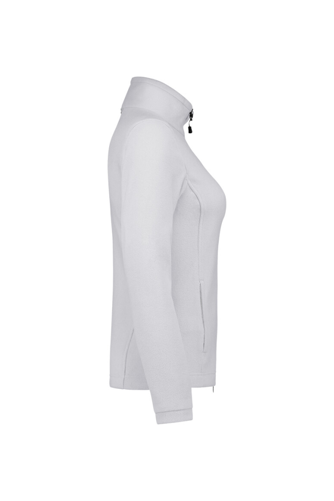 HAKRO Damen Fleecejacke ECO, weiß