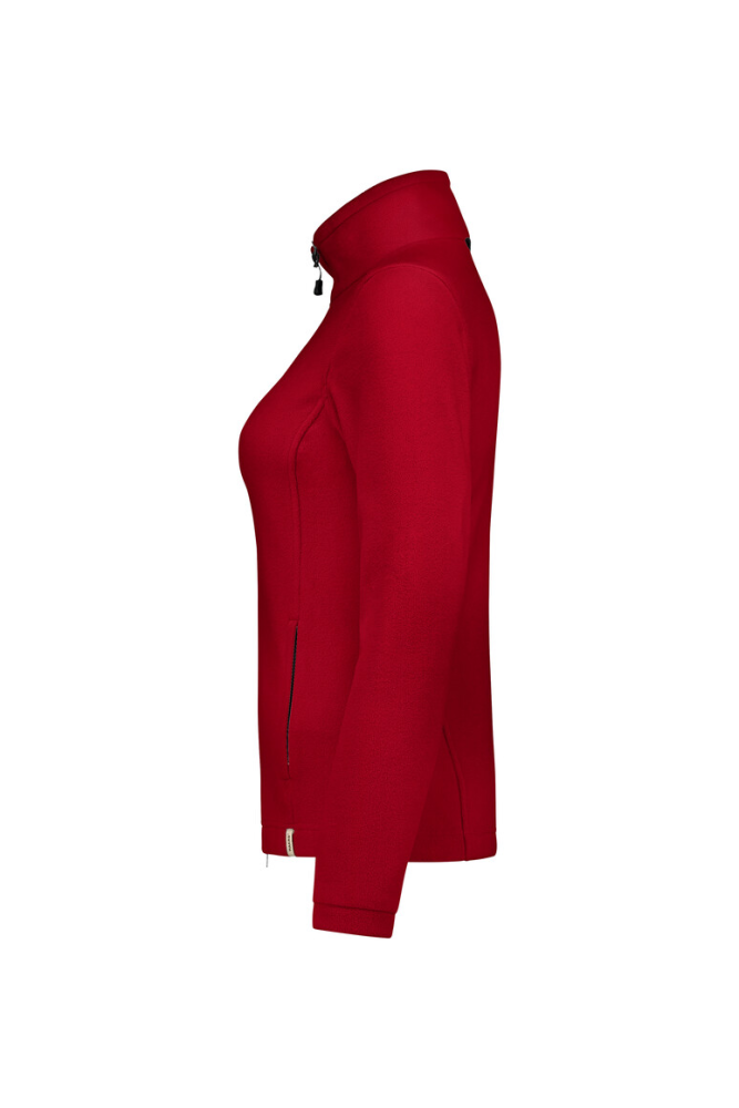 HAKRO Damen Fleecejacke ECO, rot