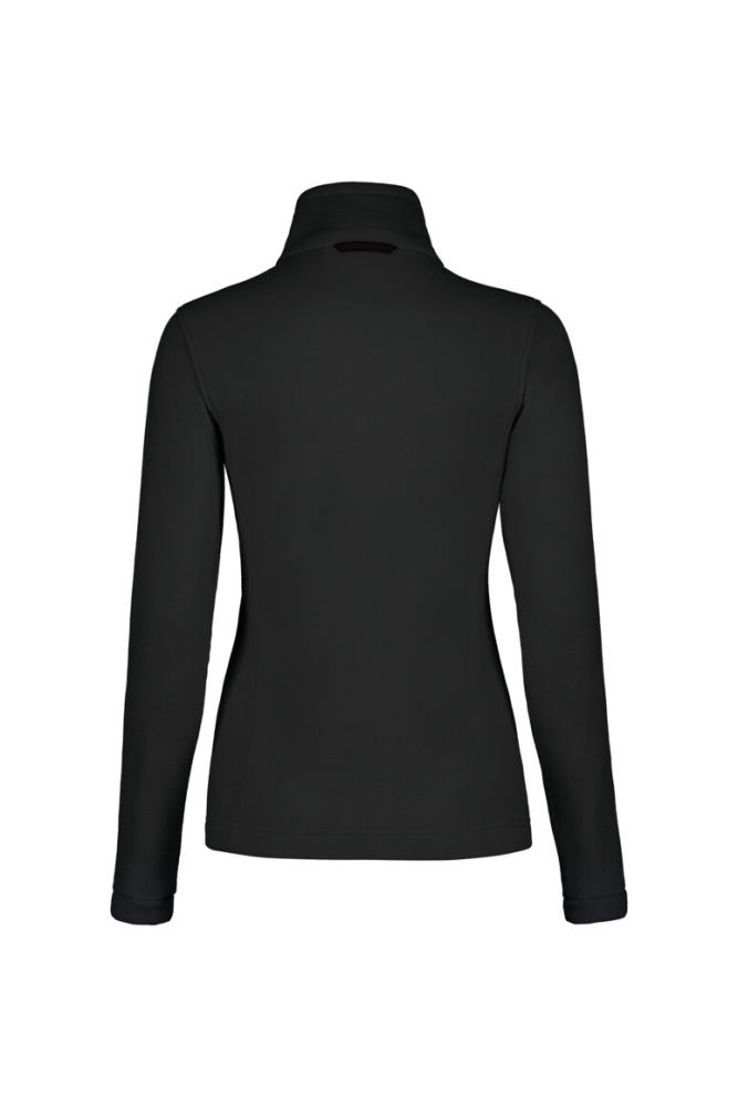 HAKRO Damen Fleecejacke ECO, schwarz