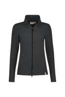 HAKRO Damen Fleecejacke ECO, anthrazit