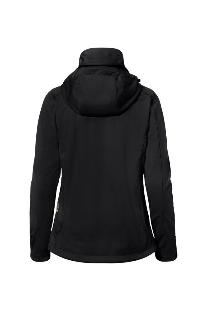 HAKRO Damen Softshelljacke Alberta, schwarz