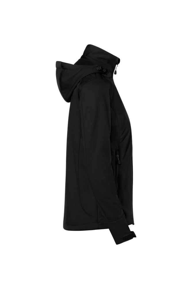 HAKRO Damen Softshelljacke Alberta, schwarz