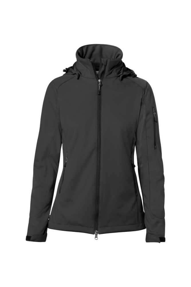 HAKRO Damen Softshelljacke Alberta, anthrazit