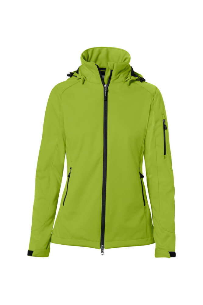 HAKRO Damen Softshelljacke Alberta, kiwi