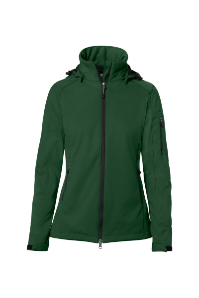 HAKRO Damen Softshelljacke Alberta, tanne
