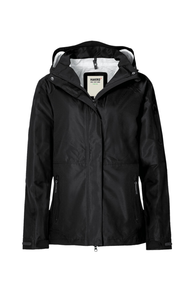 HAKRO damen activejacke, schwarz