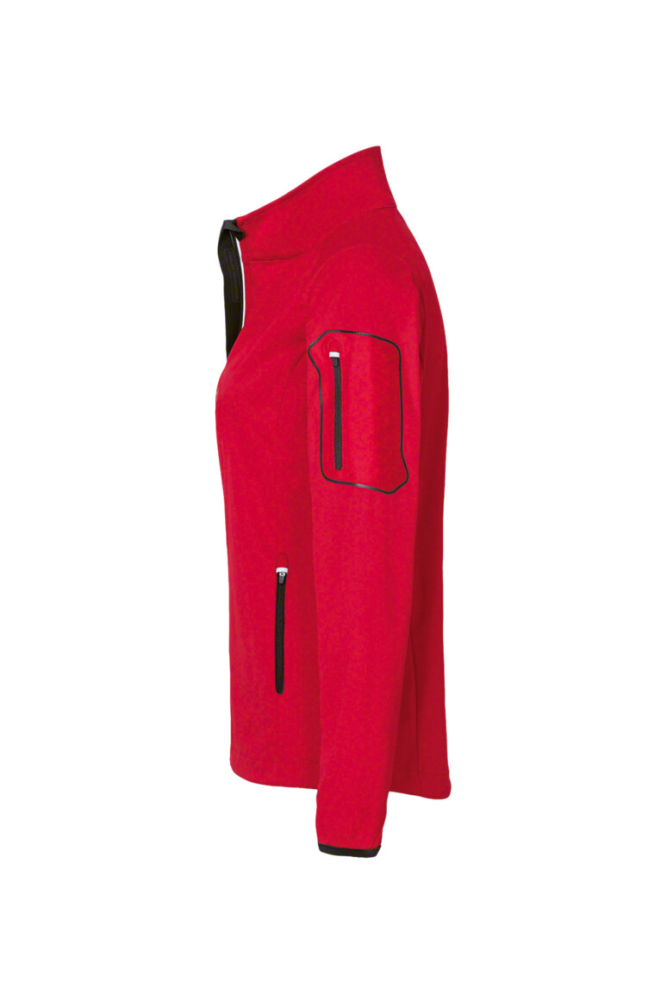 HAKRO Damen Light-Softshelljacke Sidney, rot