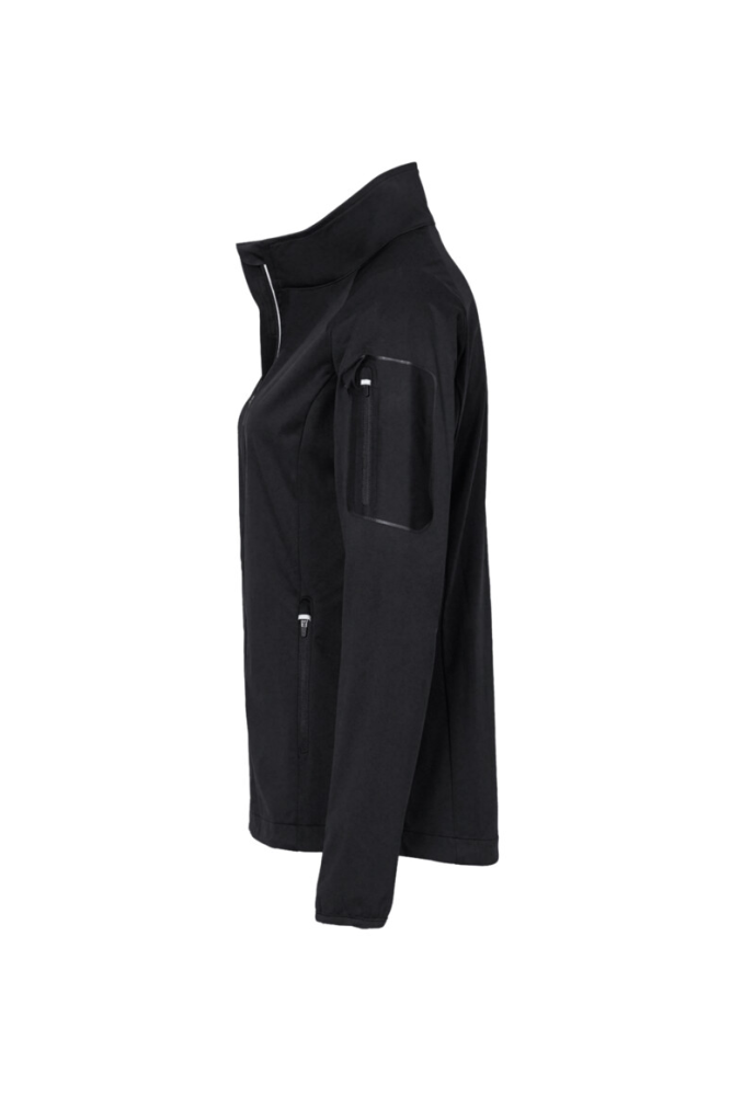 HAKRO Damen Light-Softshelljacke Sidney, schwarz