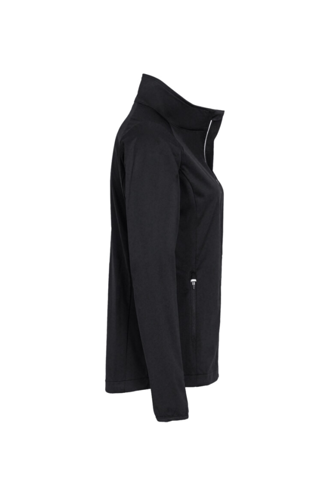 HAKRO Damen Light-Softshelljacke Sidney, schwarz