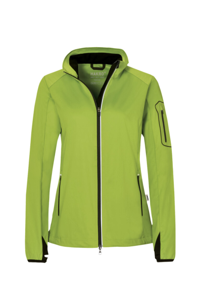 HAKRO Damen Light-Softshelljacke Sidney, kiwi