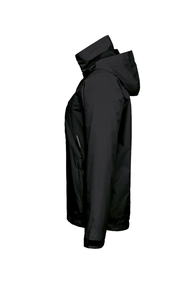 HAKRO Damen Regenjacke Colorado, schwarz