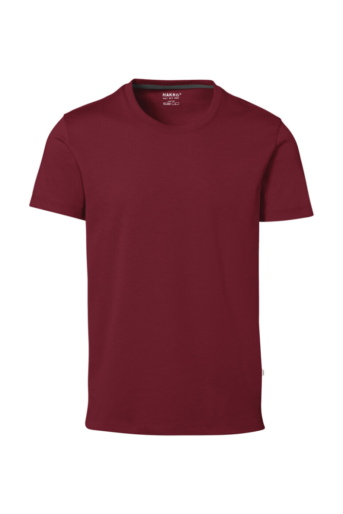 HAKRO COTTON TEC® T-Shirt, weinrot, L
