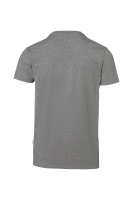 HAKRO V-Shirt Stretch, grau meliert, S