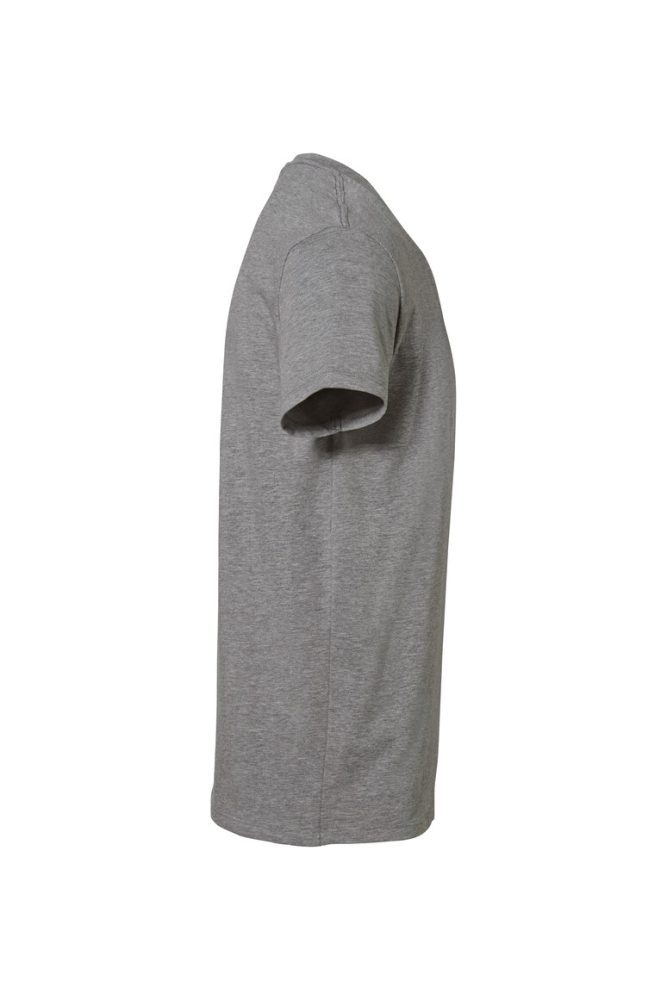 HAKRO V-Shirt Stretch, grau meliert, S