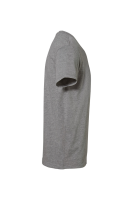 HAKRO V-Shirt Stretch, grau meliert, S