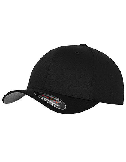 FlexFit Cap Wooly Combed 6277 schwarz