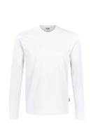 HAKRO Longsleeve Heavy, weiss, S