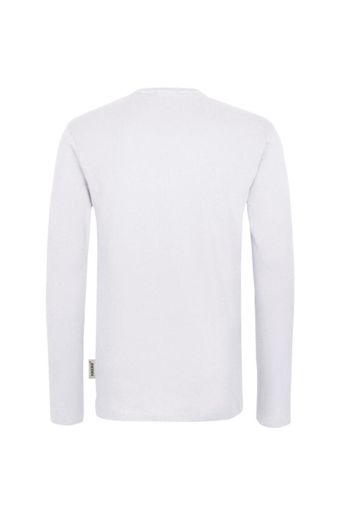 HAKRO Longsleeve Heavy, weiss, S