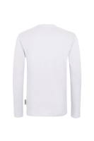 HAKRO Longsleeve Heavy, weiss, S