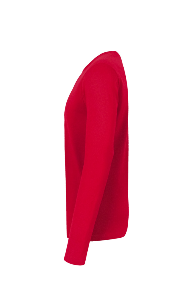 HAKRO Longsleeve Heavy, rot, S