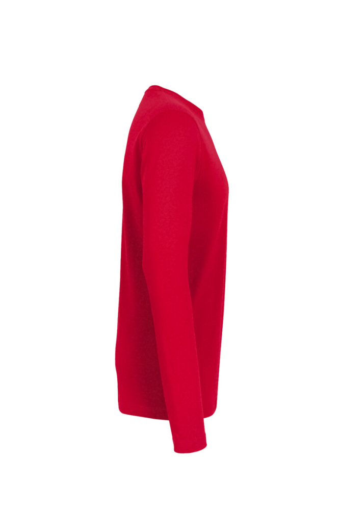 HAKRO Longsleeve Heavy, rot, S